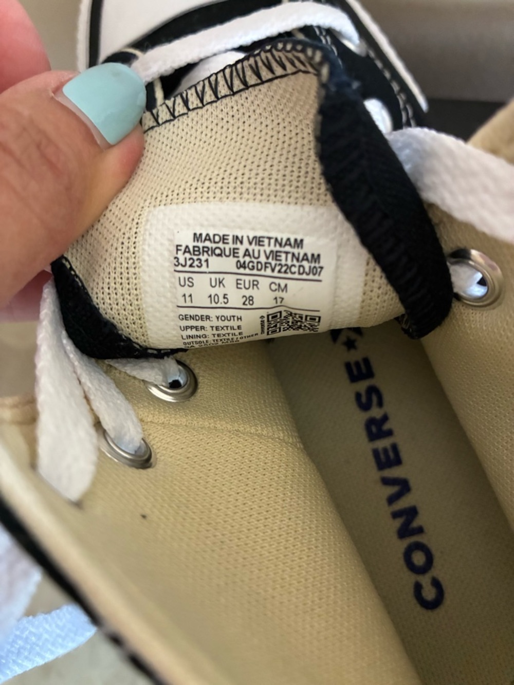 Kids Converse High Top Sneakers - Picture 6 of 7